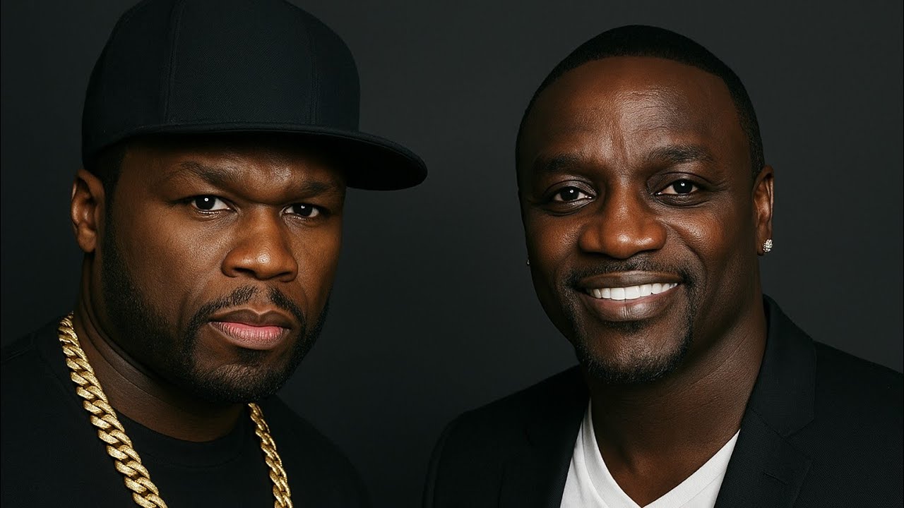 50 Cent ft. Akon ("Champagne Shadows" official lyrics video)