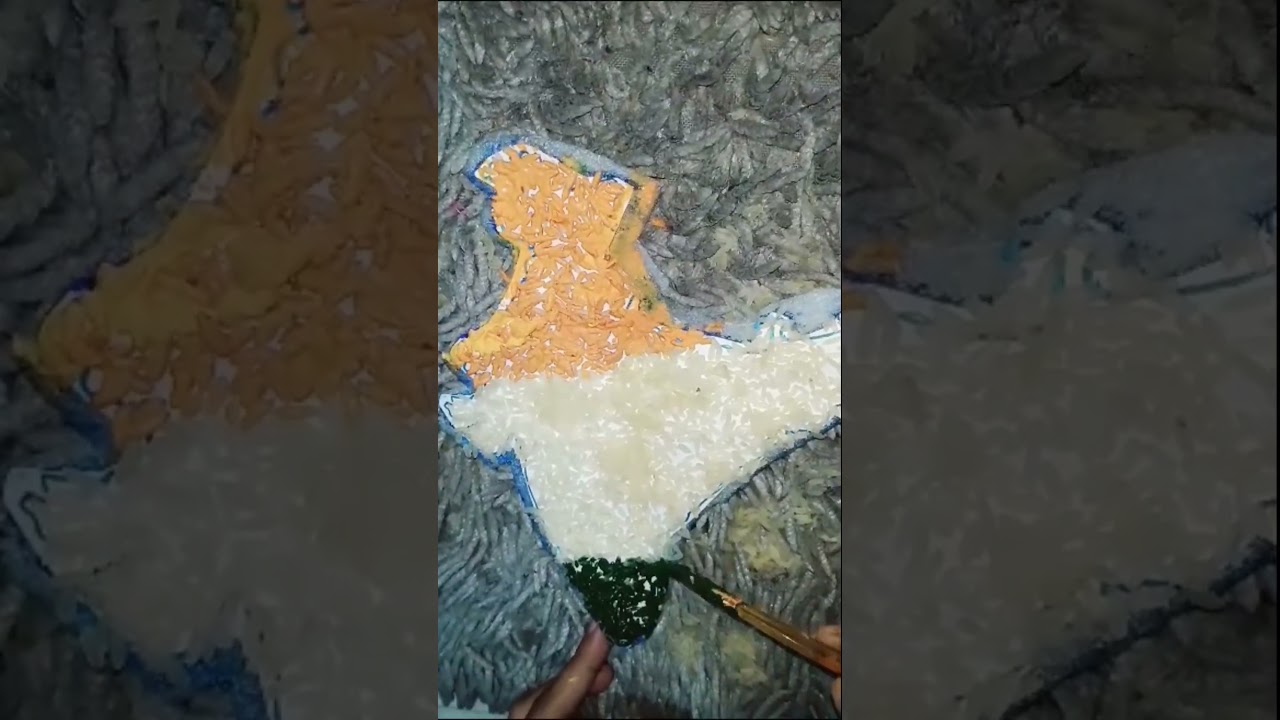 How to decorate india map🇮🇳