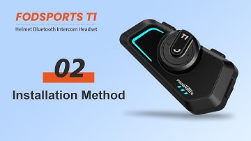 Fodsports T1 Motorcycle Communication System – Full Installation Guide