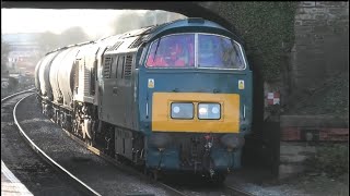 D1015 Western Champion Loaded Test Run + 37425 \& 37219 in South Gloucestershire 10\/01\/24