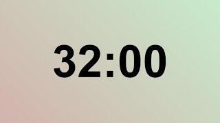 32 Minute Timer with Bomb Blast Finale  Countdown with Explosive Finish