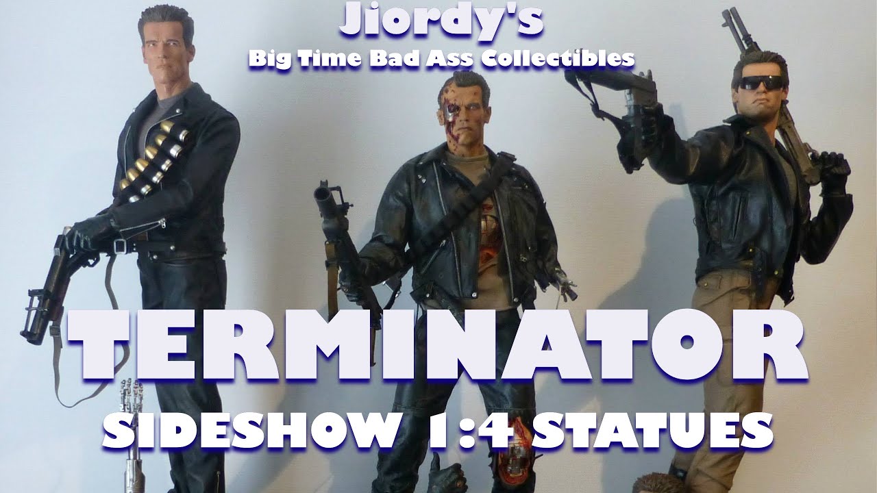 TERMINATOR Sideshow Premium Format Figures Exclusive Editions 1/4 Scale Statues