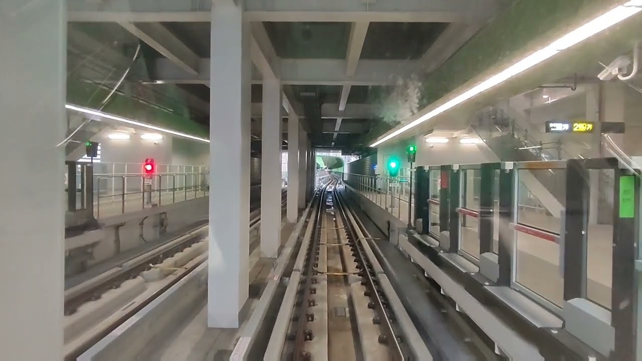 2022/01/15 台中捷運路程景 103a 北屯總站~119 高鐵台中站(車站字幕&車站位置圖附)