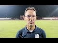 Vladimir Janković - Izjava nakon utakmice (Meridianbet 1. CFL R08/36)