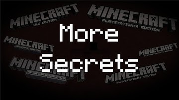More Minecraft Legacy Console Edition Secrets