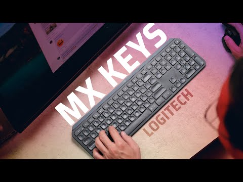 Trên tay bàn phím Logitech MX Keys