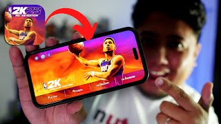 HOW TO INSTALL NBA 2K23 ARCADE on MOBILE! and SAMPLE GAMEPLAY screenshot 2