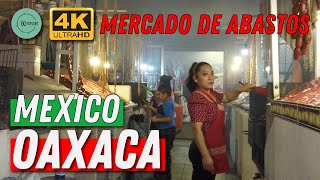 Oaxaca  Mexico [4K] Mercado Walking Tour