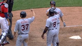 4/23/17: Powerful bats lead Tigers to blowout victory