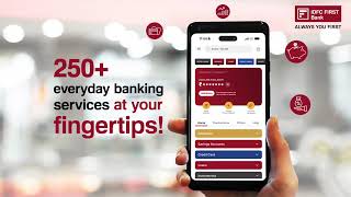 IDFC First Mobile Banking App |  Fast Simple Secure  | Product Promotion AV screenshot 5