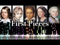 First pieces by 15 great classical composers