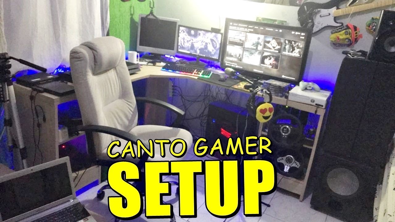 MEU SETUP / CANTO GAMER - ATUALIZADO FIM DE ANO