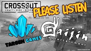 Dear devs of Crossout - Do something!