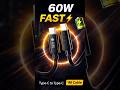 “60W Fast Charging Cable ⚡ Full Speed Test!”