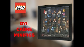 Cadre pour minifigurines Lego (Ribba ou Sannahed - Ikea)