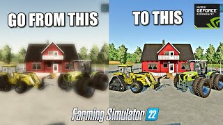 How To Change Game Filter With Nvidia Geforce Experience in Farming Simulator 22