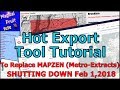 Hot Export Tool tutorial - as replacement for Mapzen Metro-Extracts