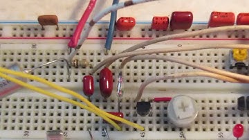 Radio using Reflex circuit with MPSA18 NPN transistor