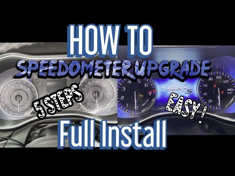 2015 Chrysler 200 Speedometer Upgrade | How To | EASY ! Full Install