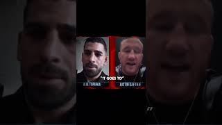 There's NEVER Gonna Be a Second Round!" 🥶 Ilia Topuria & Justin Gaethje HEATED Argument!