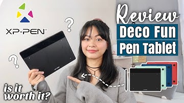 [REVIEW] XP-Pen Deco Fun Series Pen Tablet (Is it Worth It?) ❤︎ | emmy lou