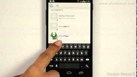 Google Nexus 5 - Add Contact To Favorites From Within Contact