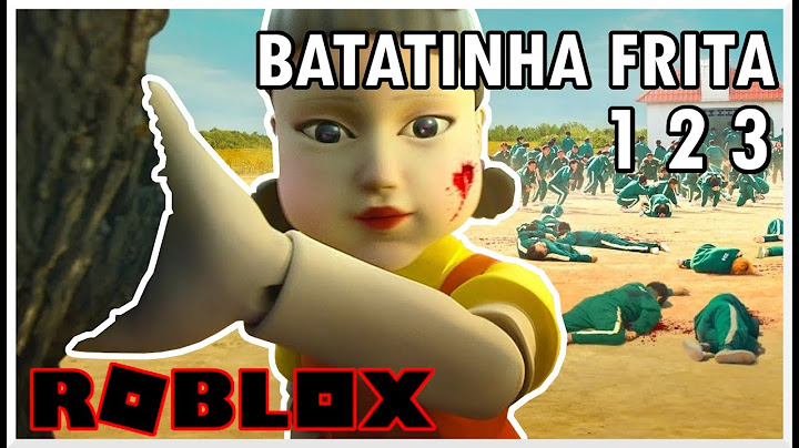Batatinha Frita 1 2 3 - A Boneca De Round 6 Entrou No Roblox (Squid Game)