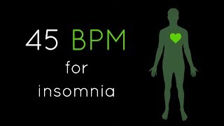 1h Heartbeat   Deep Bass (45 BPM) | Relaxing Meditation Music