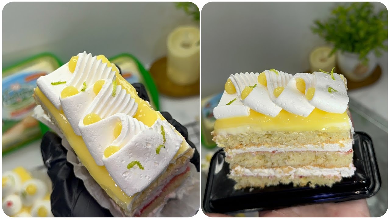 عشاق الليمون هاد الوصفة ليكم 🍋🍋 لي طرونش بكريمة الليمون خفاف و البنة قووووة