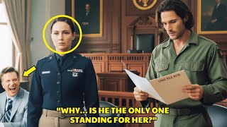 "I WILL DEFEND HER!"—When a Single Dad Stood Up for a Marine Colonel Abandoned in Court