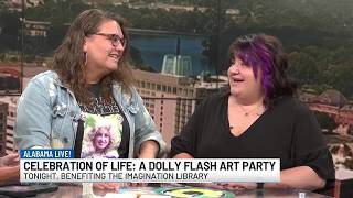Celebration of Life: A Dolly Flash Art Party @wsfa12