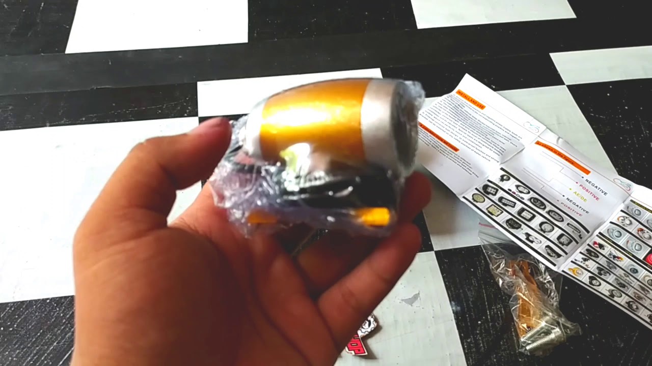 Lampu Tembak Led mini (Led motorcycle Laser Gun) YouTube