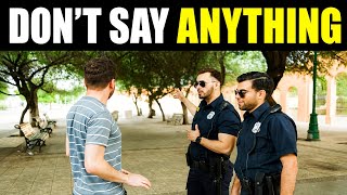 COP WARNING:⚠️ If Cops Say 'We Just Want To Talk' - Don't Answer... say This Instead.