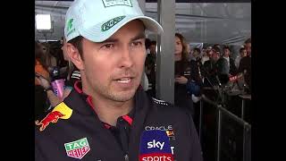 Sergio Perez post race interview after a disappointing home race “I'll be here next year”Mexico 2024