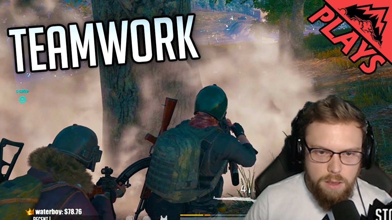 TEAMWORK DREAM - PlayerUnknown's Battlegrounds Gameplay # 93 (custom server PUBG squads) 3rd person present meaning