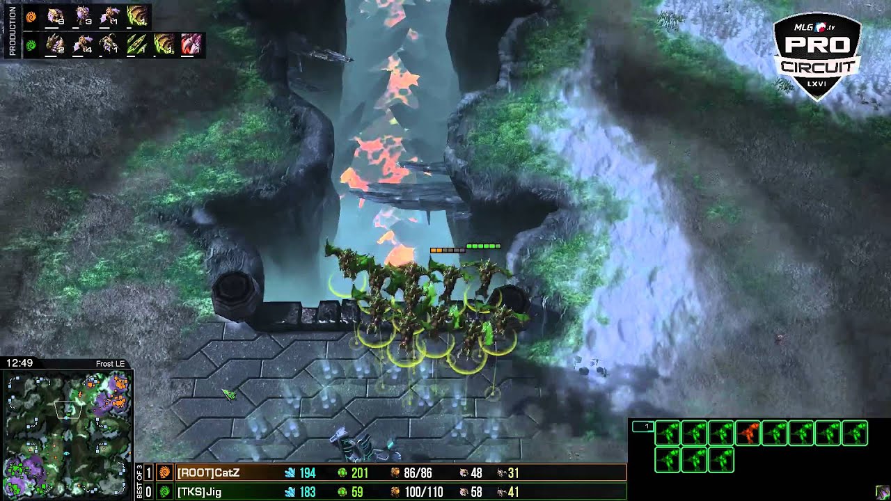 MLG NA Qualifier 3 - Round 1 - CatZ vs Jig - Game 2 part 2 - YouTube