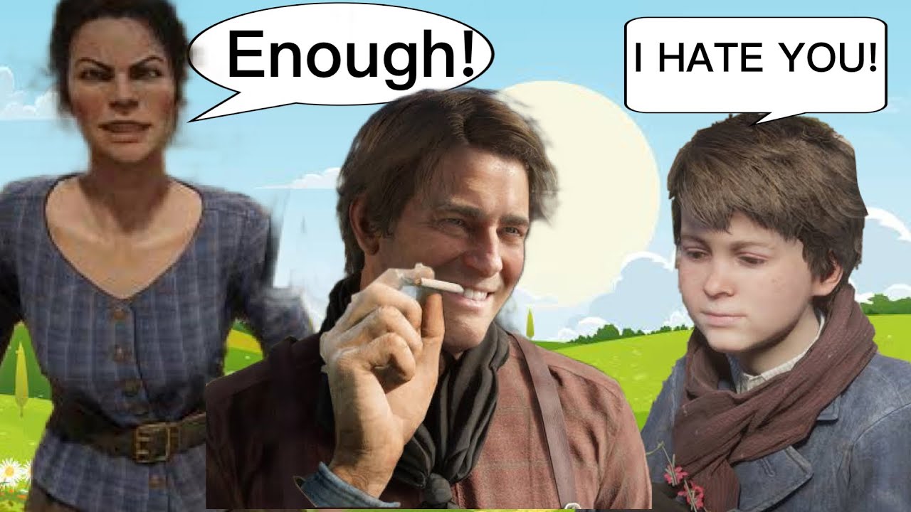 Another 3 Minutes Of Arthur Morgan Being Funny😂(Rdr2 Funny Moments)Part ...