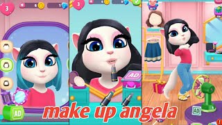 my talking angela 2 - kucing angela sedang berdandan #gameplay android screenshot 4