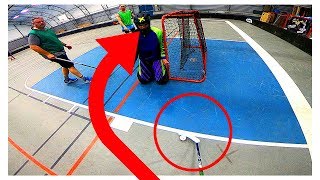 GoPro Floorball | FROM BEHIND THE NET