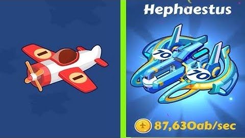 Merge Plane - Merger Plane MAX LEVEL Evolution 🔥🔥 Gameplay Walkthrough (Android)