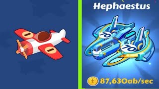 Merge Plane - Merger Plane MAX LEVEL Evolution 🔥🔥 Gameplay Walkthrough (Android) screenshot 5