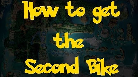 How To: Get Two Bikes (Pokemon Alpha Sapphire/Omega Ruby)