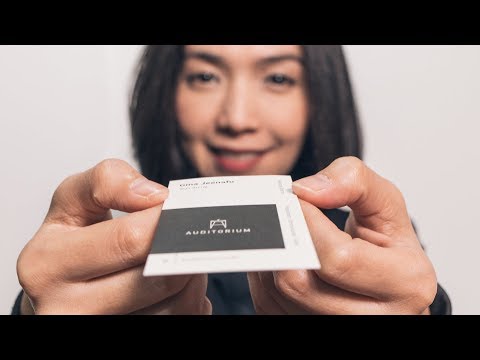 ยื่นนามบัตรยังไง ให้ได้ใจทุกชาติ
