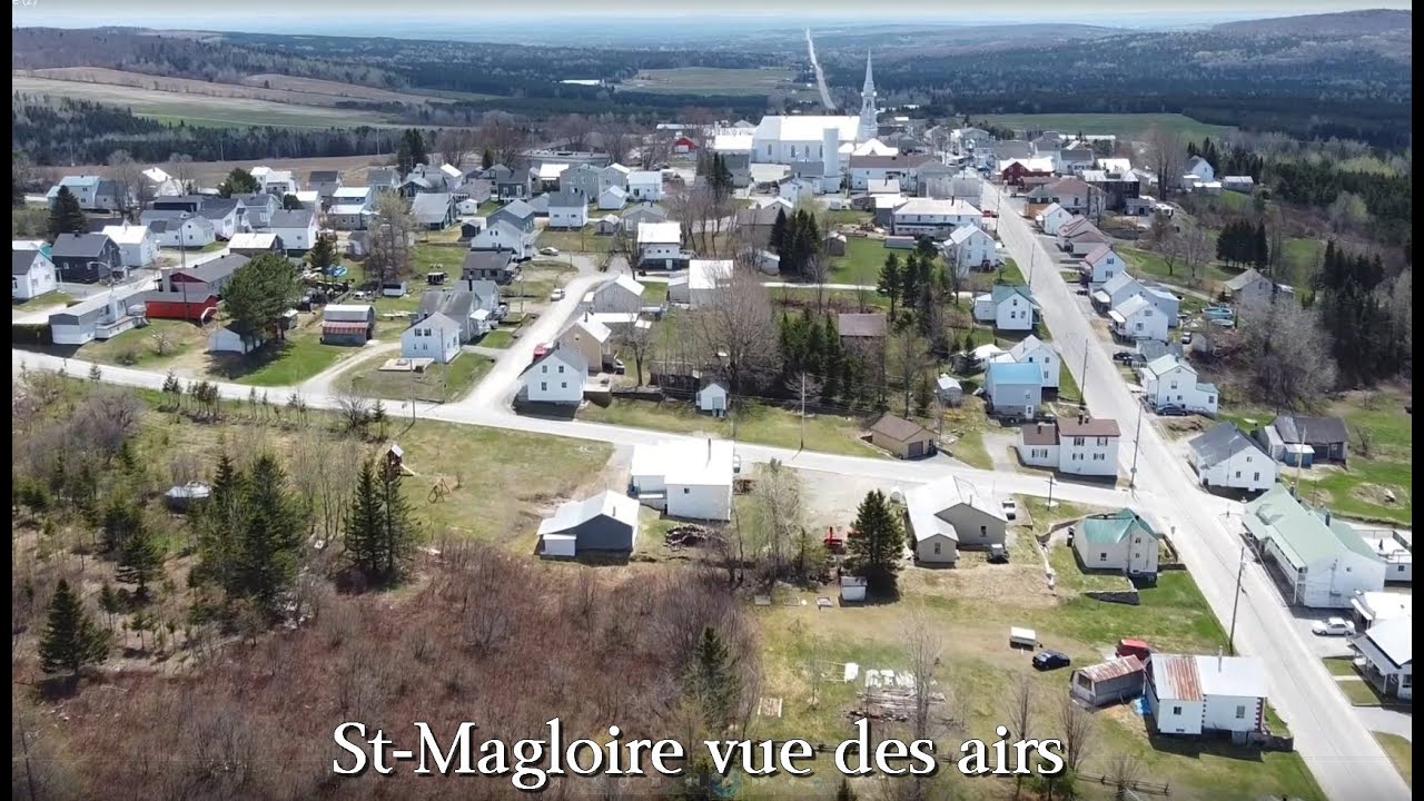 St Magloire vue des airs(HierAujourd`hui) YouTube
