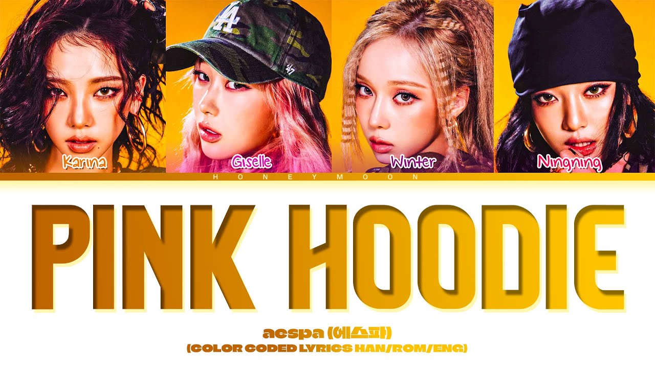 aespa 'Pink Hoodie' Lyrics (에스파 Pink Hoodie 가사) (Color Coded