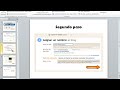 Video tutorial de la creción  de un Blog.