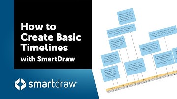 How to Create Basic Timelines with SmartDraw