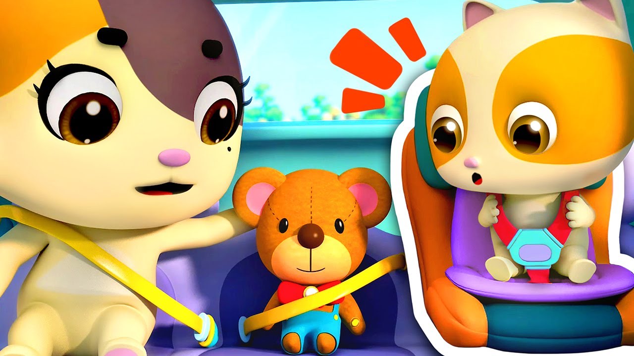 Buckle Up Song 🚘 |  Car Safety Song | Nursery Rhymes & Kids Songs | Mimi and Daddy