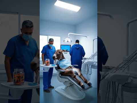 علال الحمار عند طبيب الاسنان