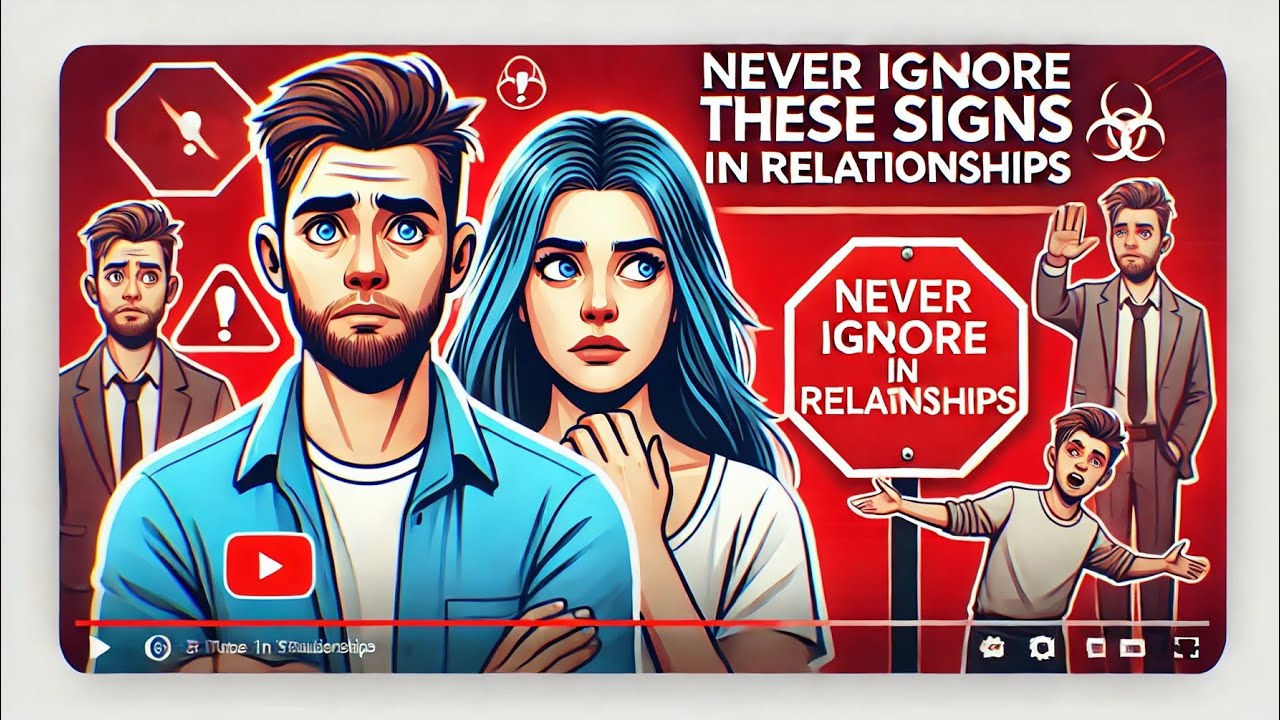 red flags in relationships you should never ignore - YouTube